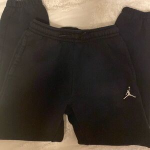 Boys Jordan black sweats